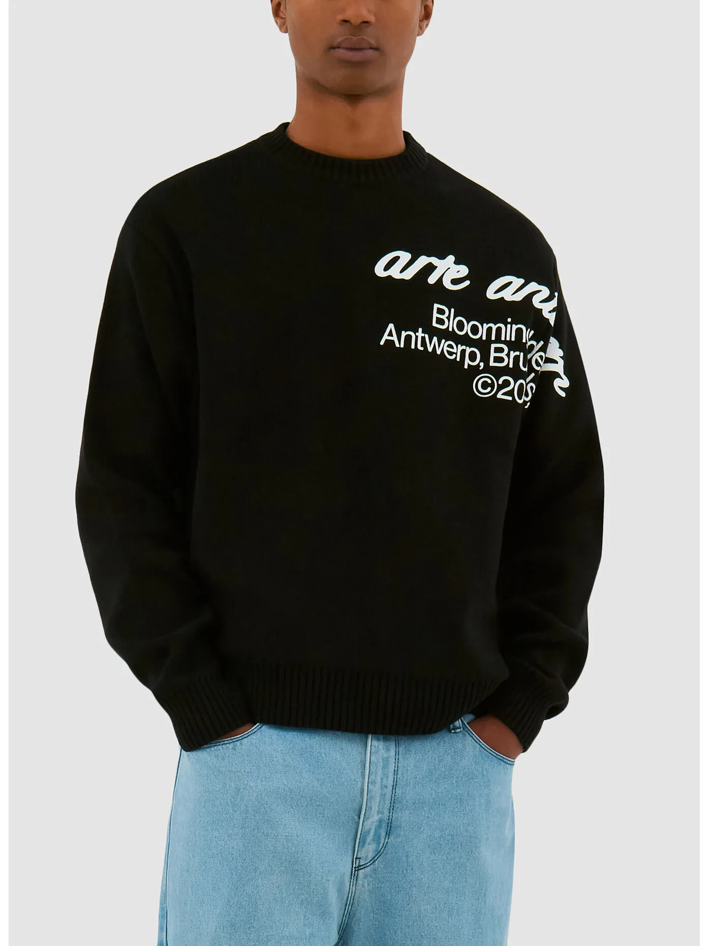     -ARTE    -MAGLIONE IN MAGLIA BLOOMING IDEAS-