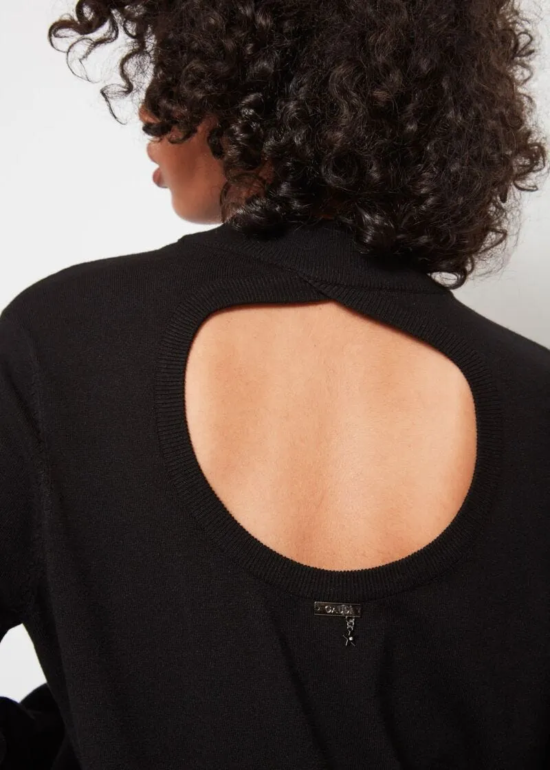 Abito con borchie e strass