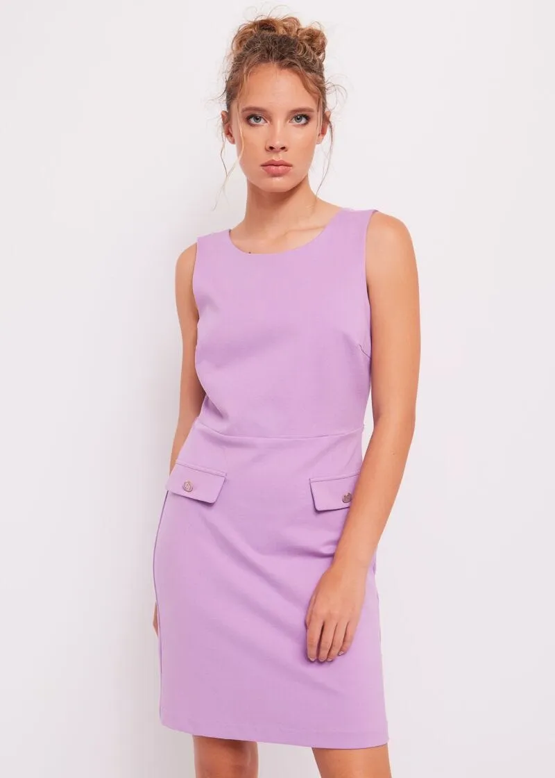 Abito corto stretch