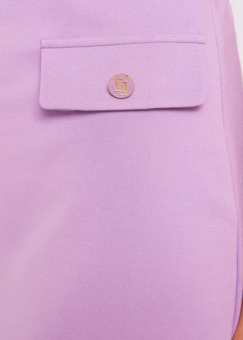 Abito corto stretch