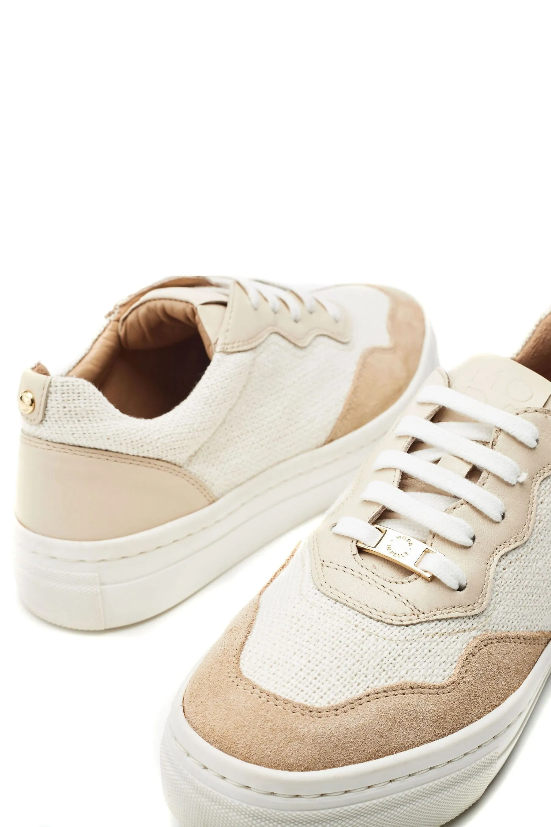 ADALAYA - SCARPE DA GINNASTICA SMERLATE CON SUOLA SPESSA