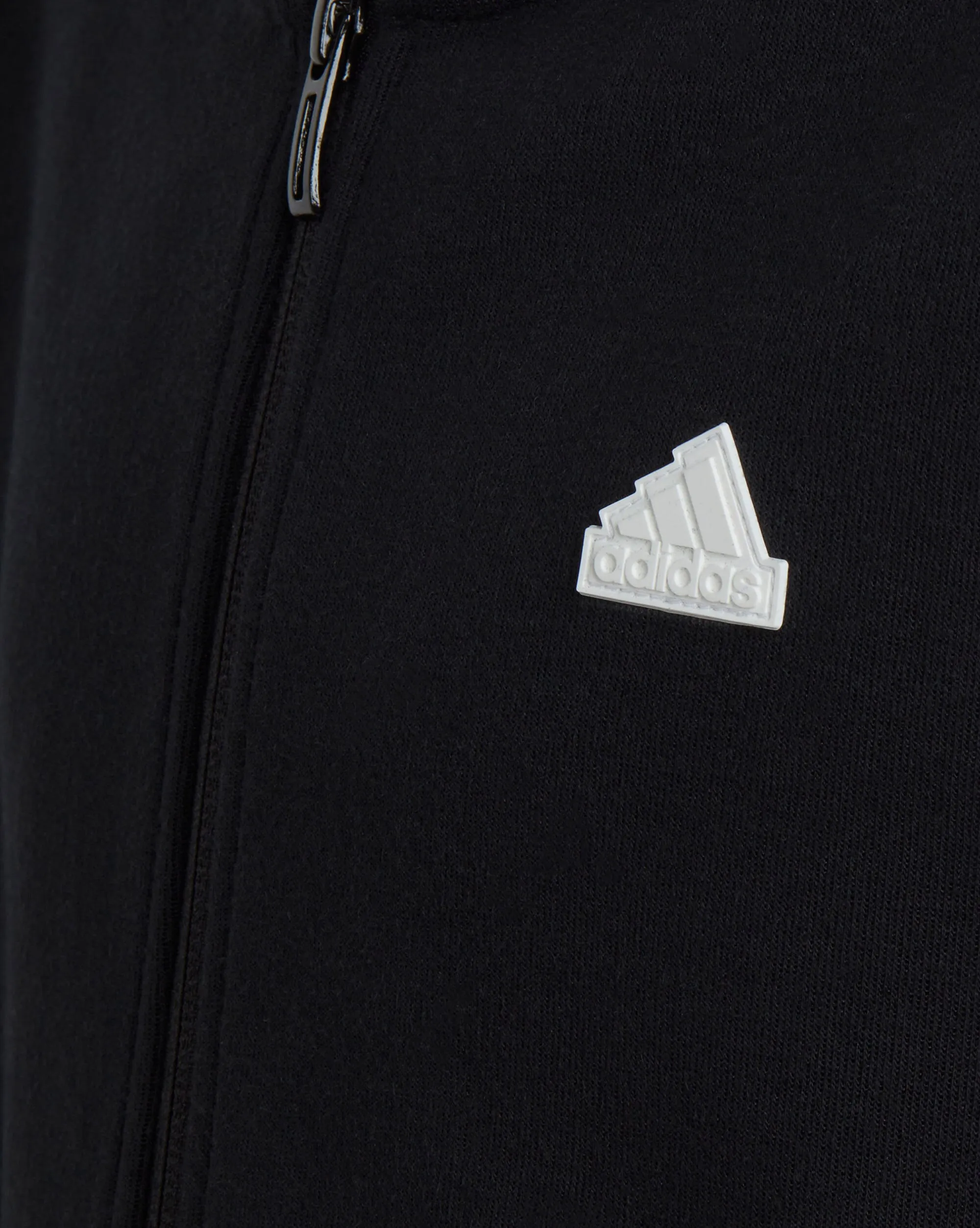 Adidas Giacca da allenamento Future Icons 3-Stripes Full-Zip Hooded Nero Bambino