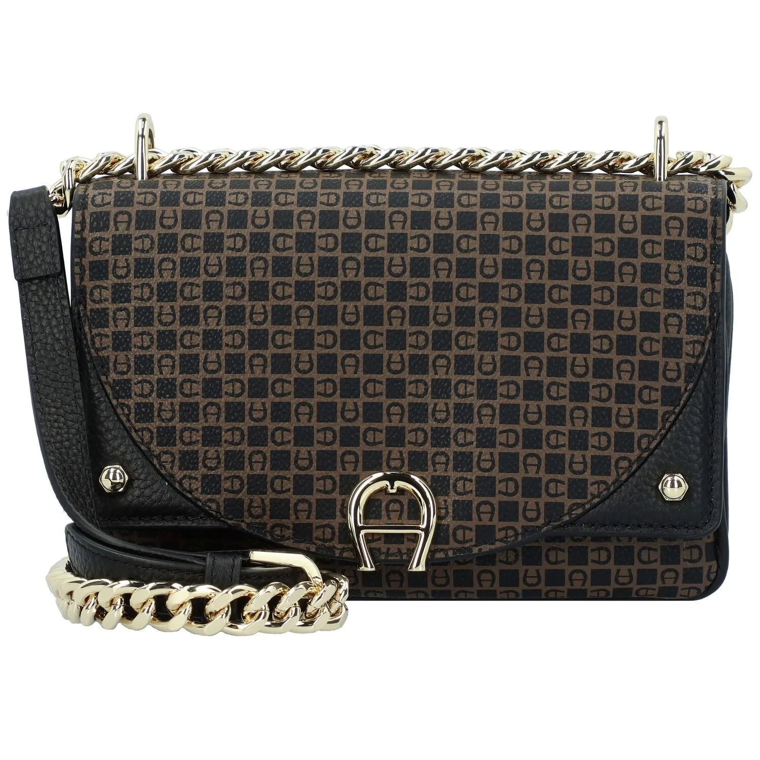 AIGNER Diadora borsa a tracolla in pelle 20 cm