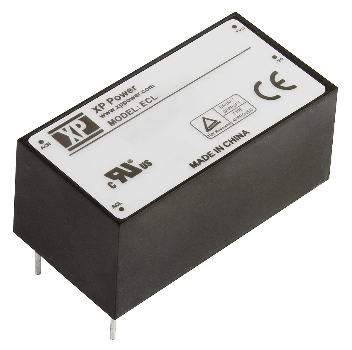 Alimentatore switching XP Power ECL10US48-E, 10W, ingresso 120 → 370 V dc, 85 → 264 V ac, uscita 48V cc,
