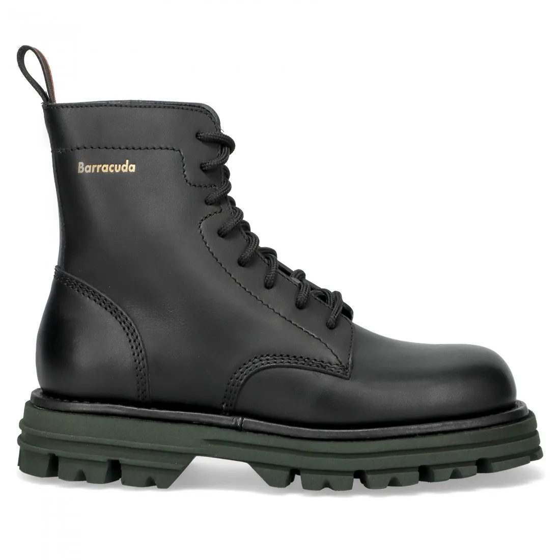 Anfibio da uomo Barracuda Tucson nero con suola verde