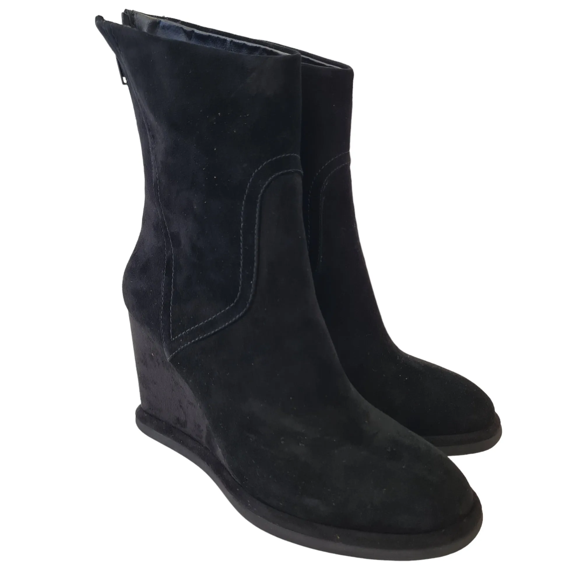 Apepazza Stivaletto Donna zeppa Nero Rif.704
