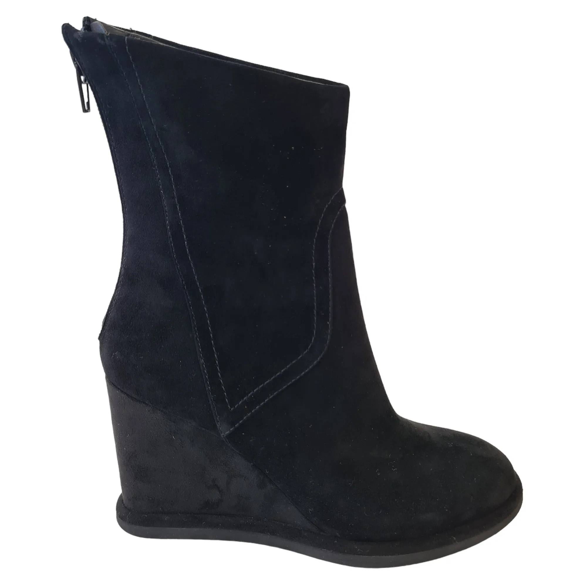 Apepazza Stivaletto Donna zeppa Nero Rif.704