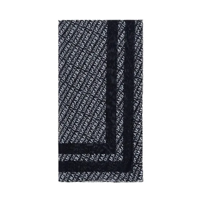 Armani Exchange sciarpa  con stampa  