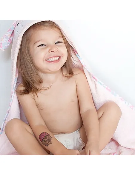 Asciugamano Baby con Cappuccio, Beatrice la Coniglietta - 100% cotone