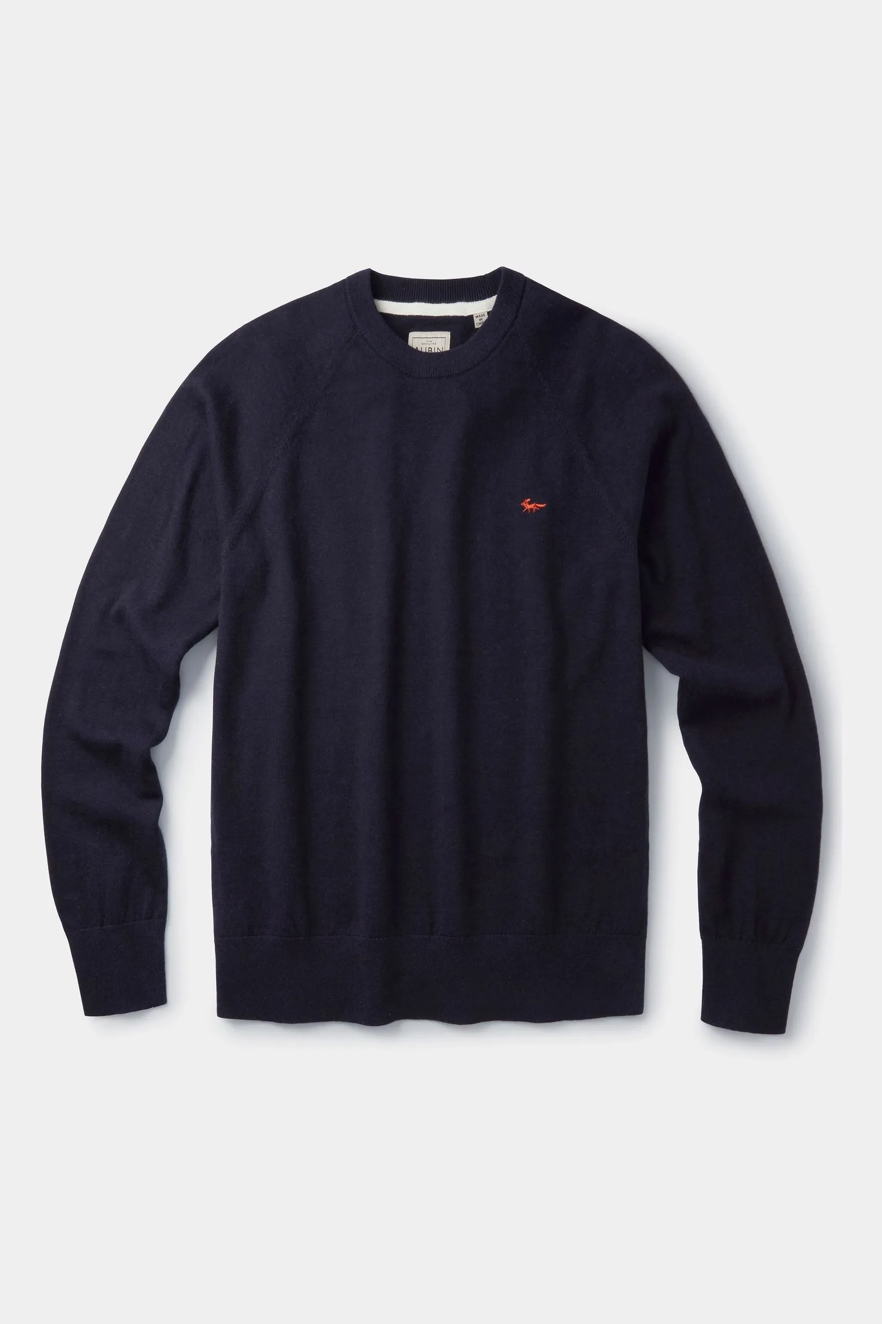Aubin Cotone Collum Girocollo Cotone Maglione    