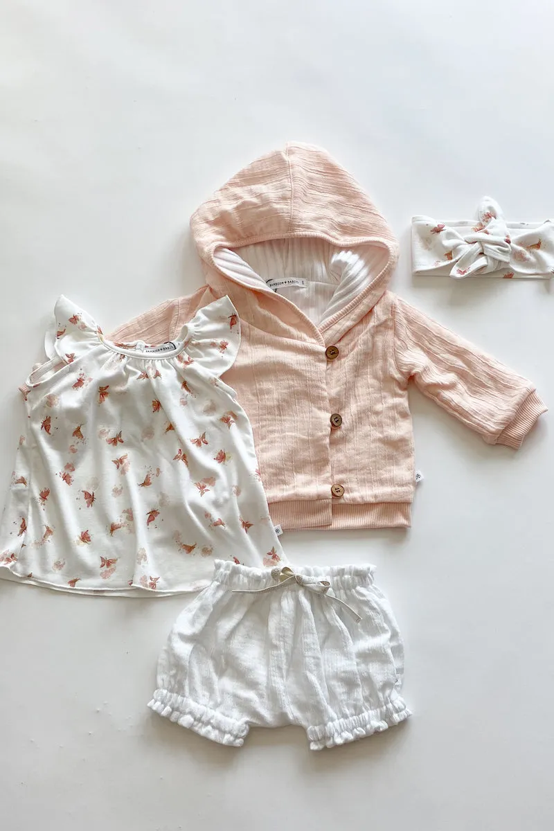 BAMBOOM Giacca Cardigan con Cappuccio bimbo/a