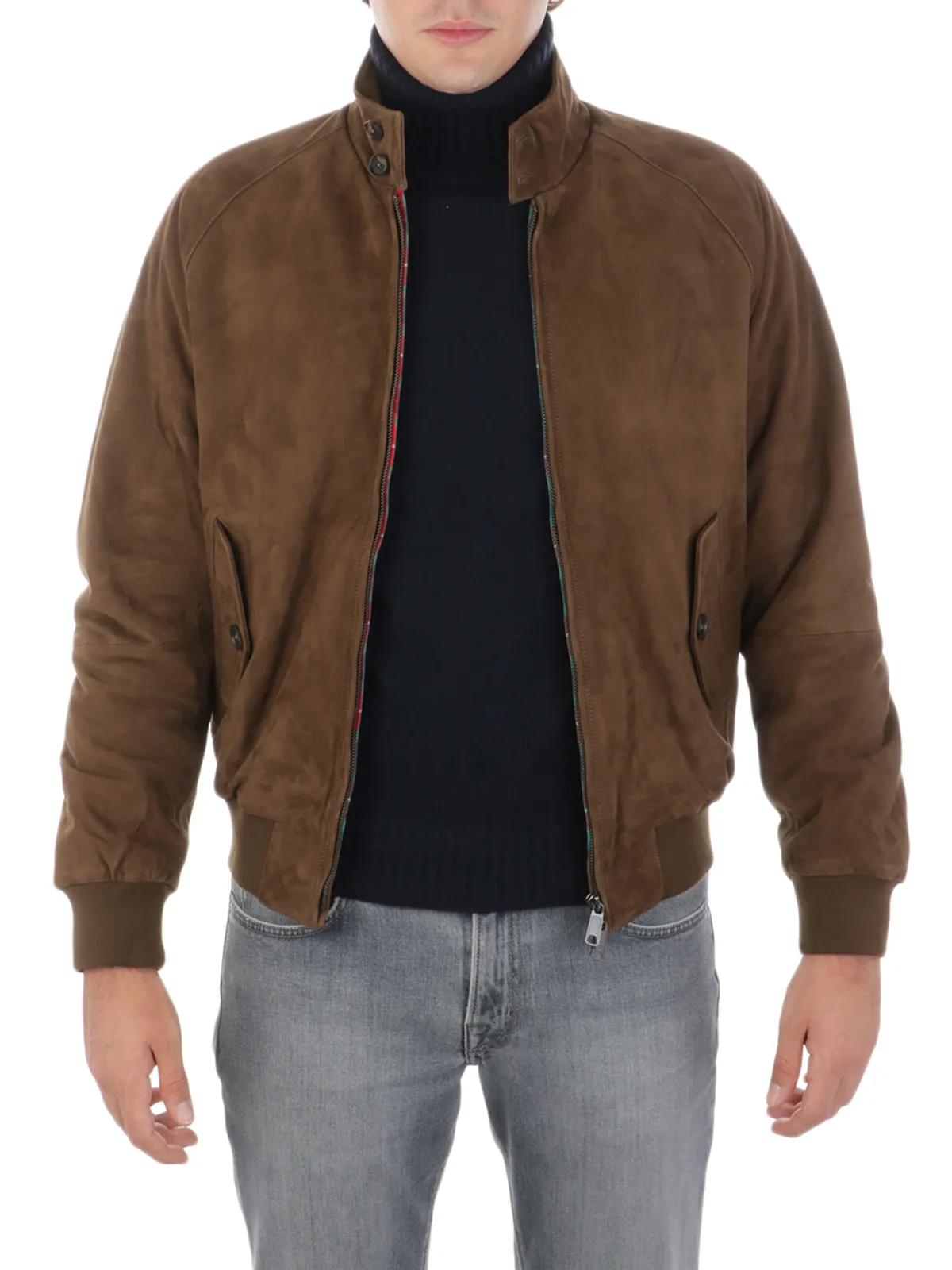 BARACUTA ---------- Giacca G9 Suede Harrington Jacket ---------