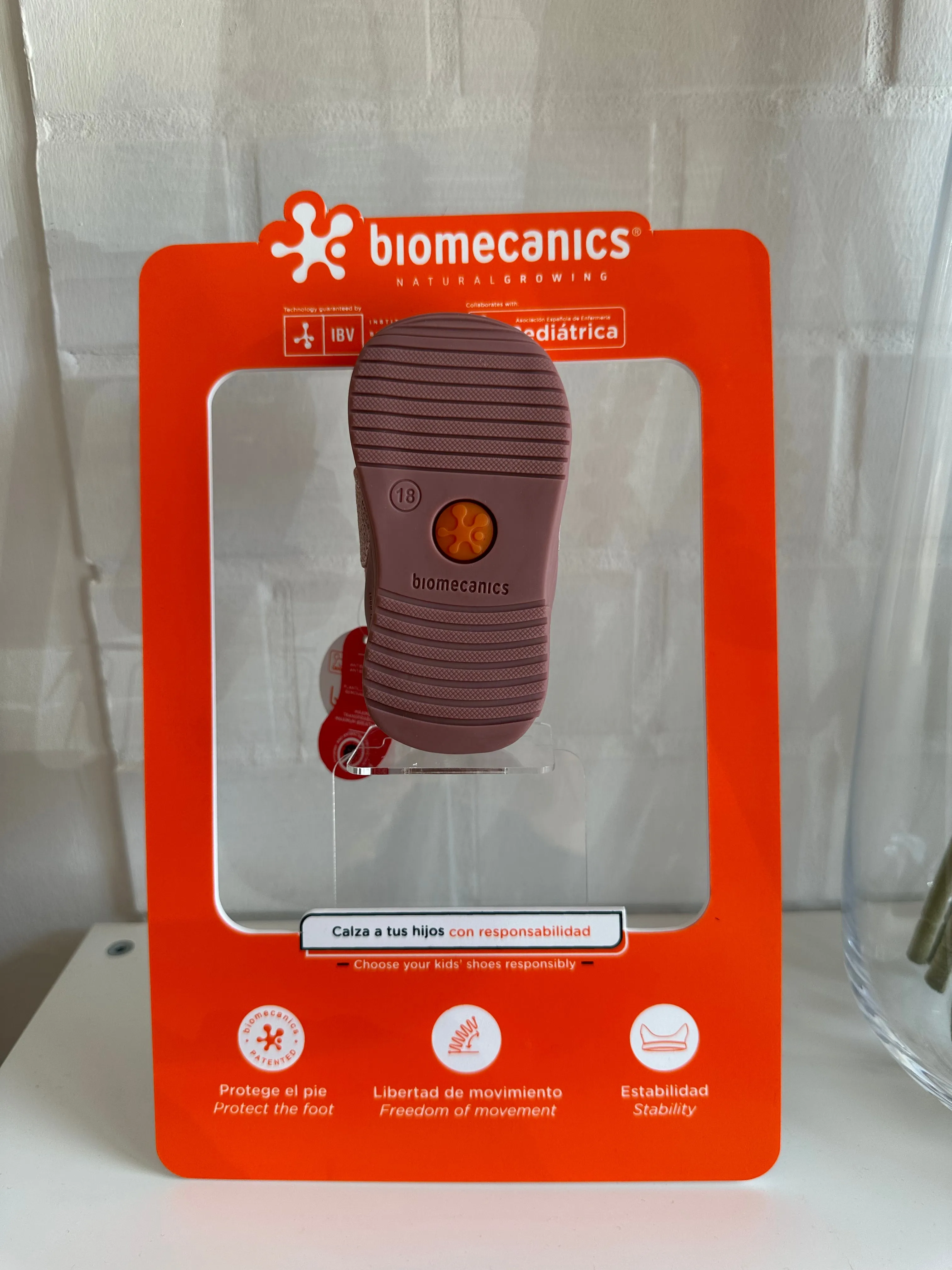 BIOMECANICS scarpe primi passi Rosa