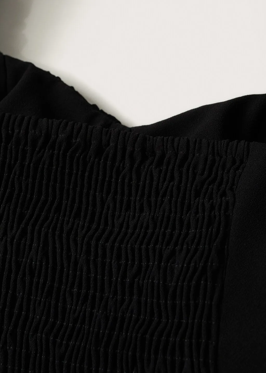 Blusa crop maniche a palloncino