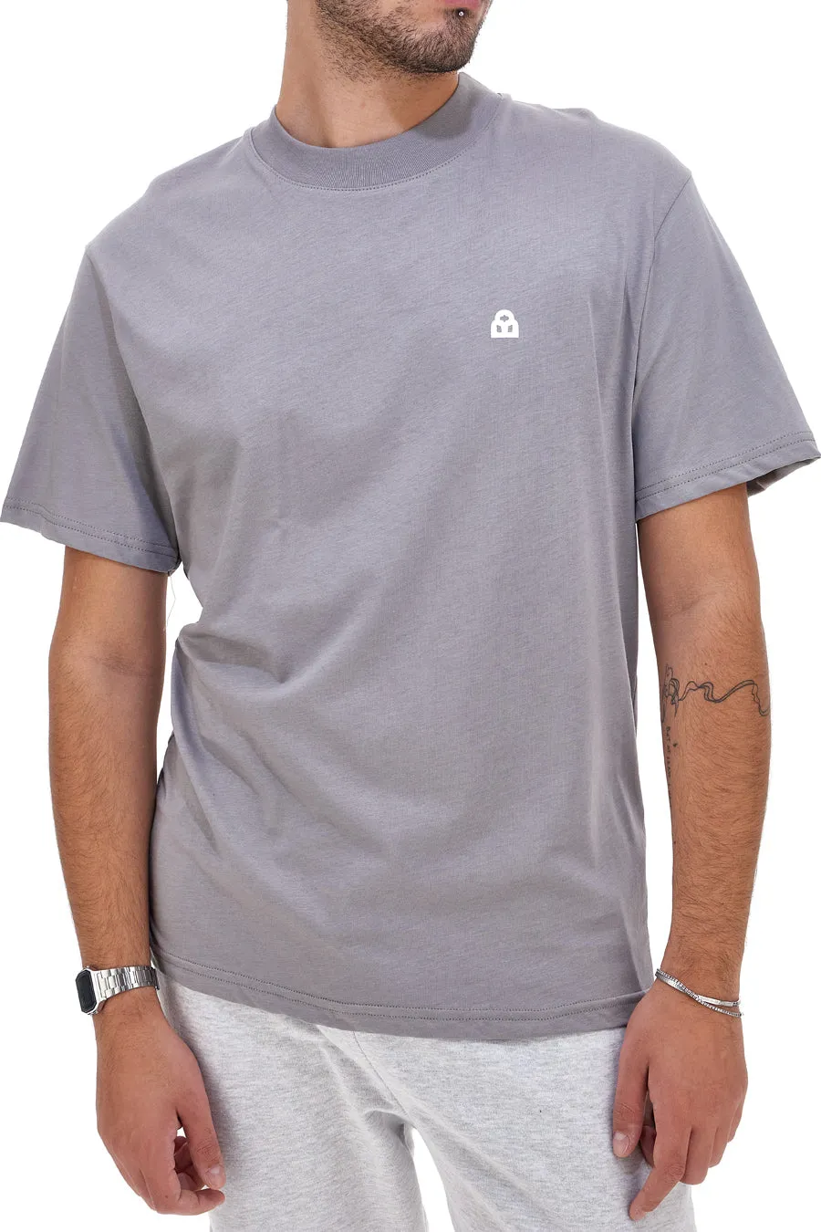   BOARDMAN Maglietta grigia con stampa bianca sul retro BOARDMAN T-SHIRT 06