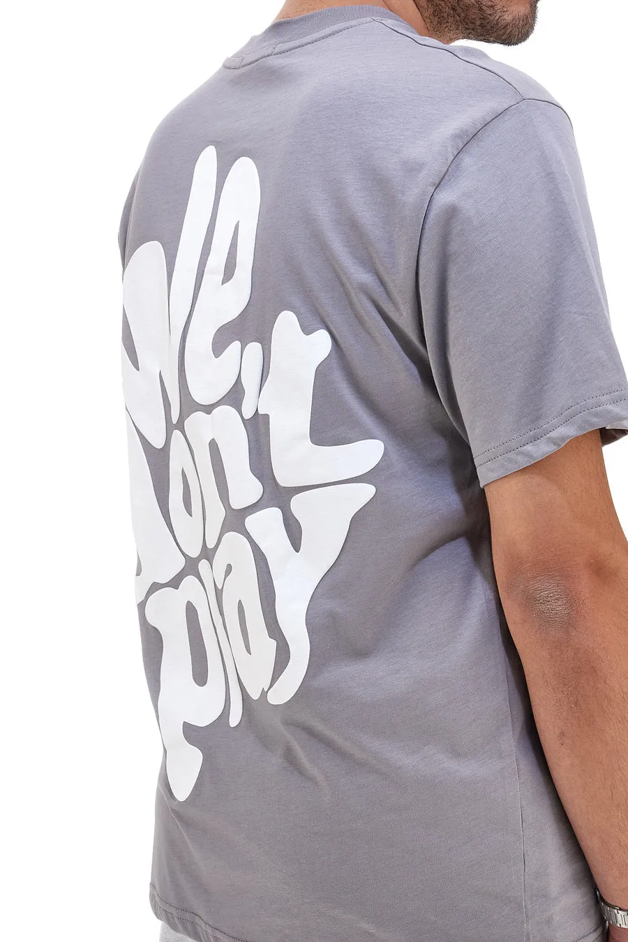   BOARDMAN Maglietta grigia con stampa bianca sul retro BOARDMAN T-SHIRT 06
