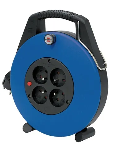Bobina di prolunga brennenstuhl 10m, 4 prese, spina tipo E - FR, 230 V