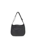 Borsa a tracolla Gherardini SOFTY CROSSBODY EXCALIBUR in tessuto e pelle nero