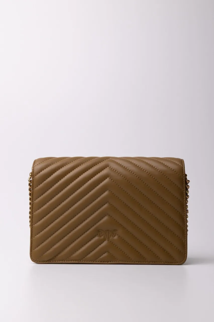 Borsa a tracolla Love Click BEIGE-ANTIQUE GOLD
