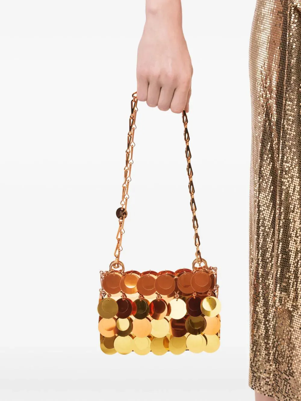 Borsa a tracolla Nano Sunkiss Rabanne