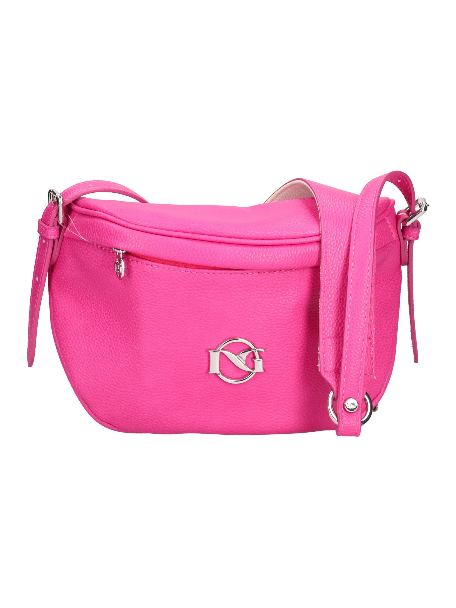 Borsa a tracolla Nero Giardini da donna fucsia