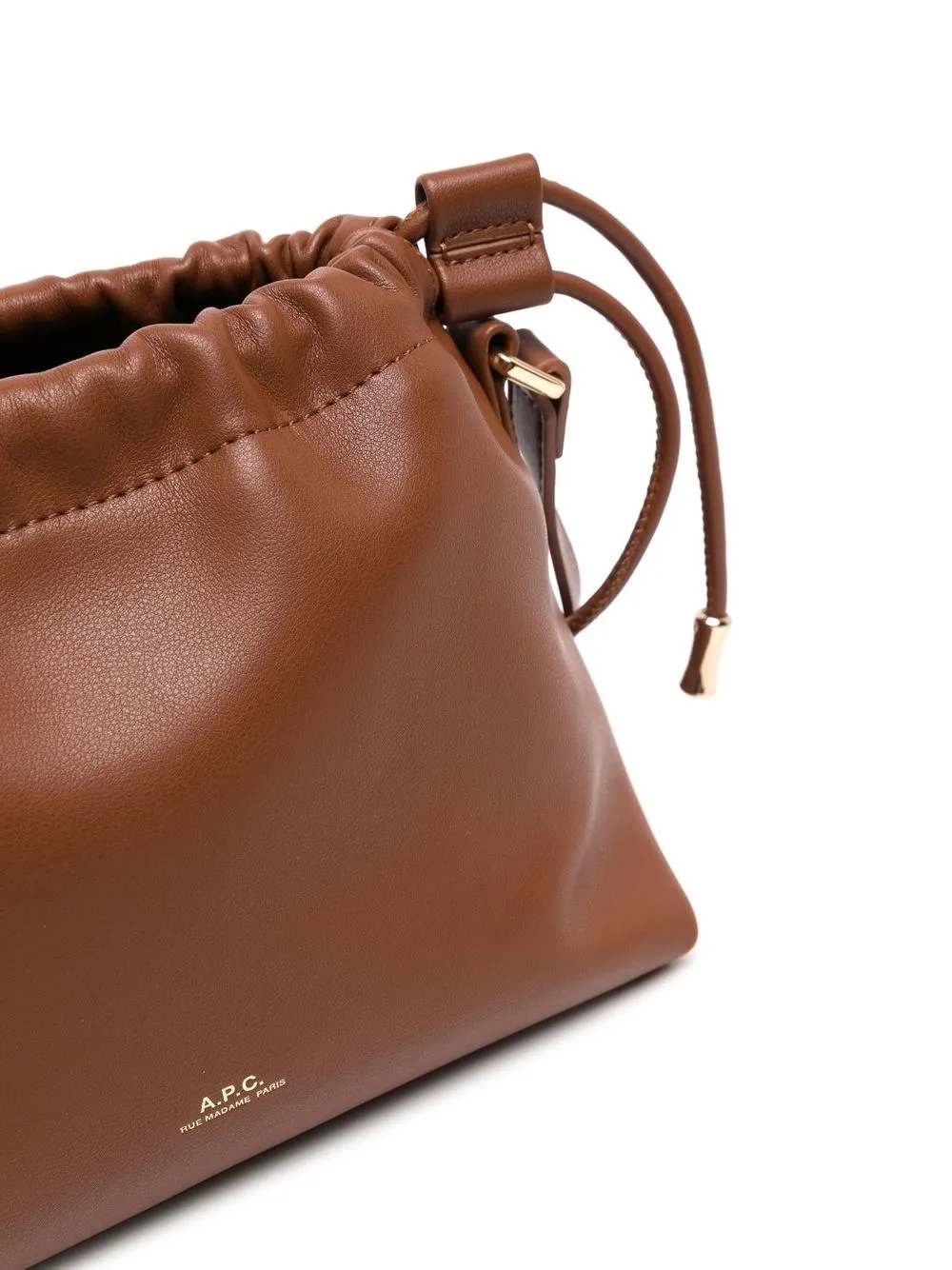 Borsa a tracolla Ninon APC  in marrone - donna
