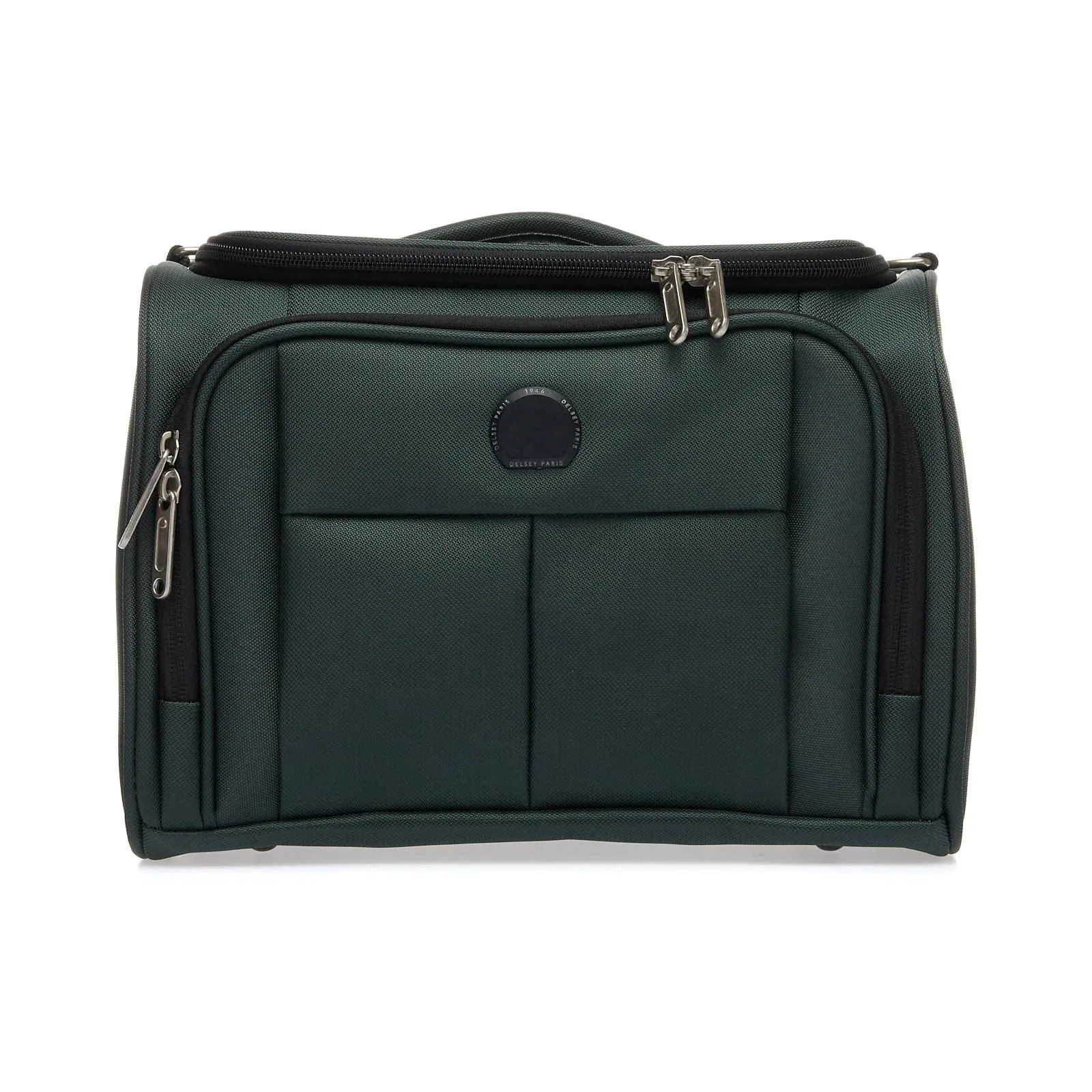 Borsa da viaggio verde con tracolla