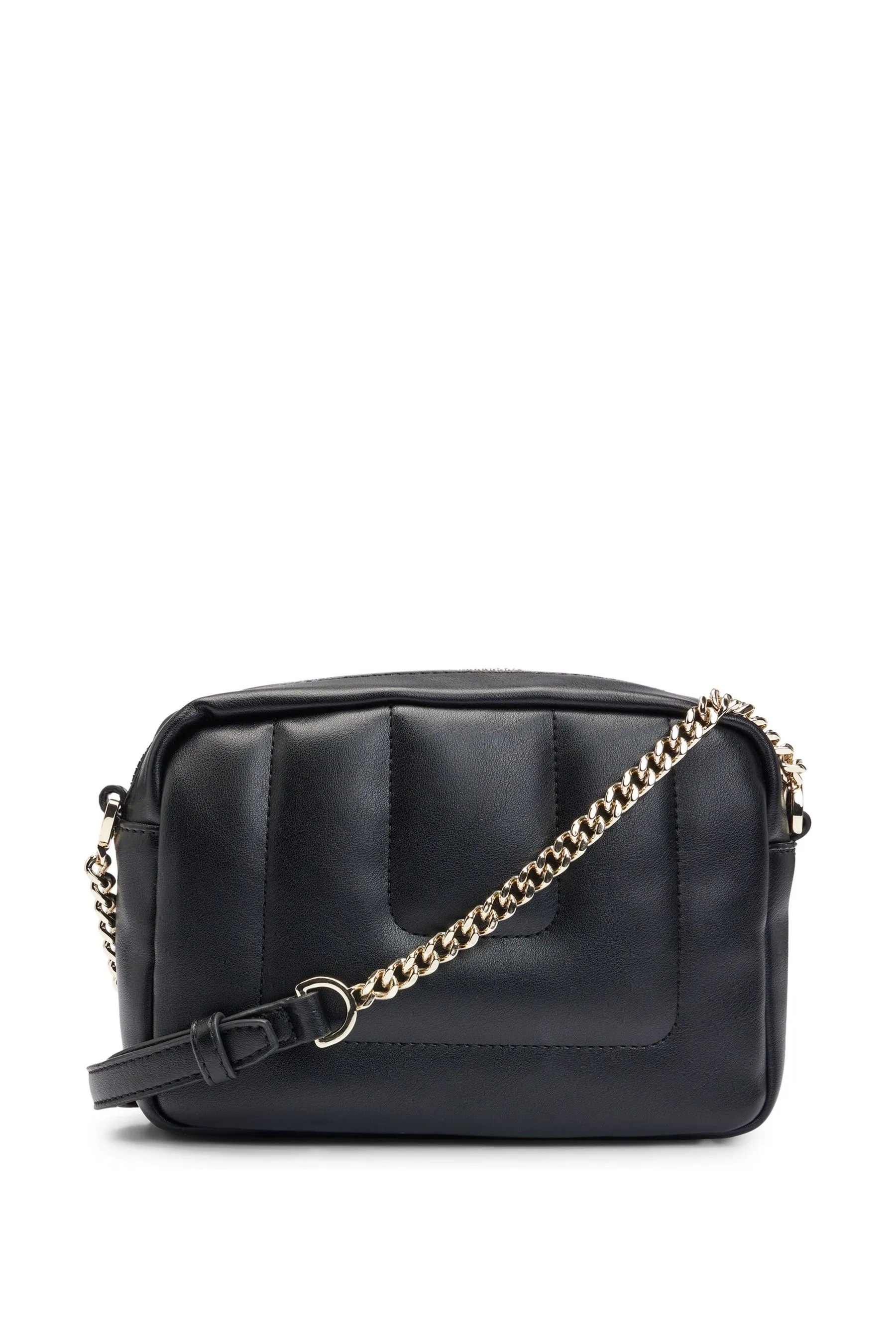 BOSS - Borsa a tracolla con logo doppio monogramma