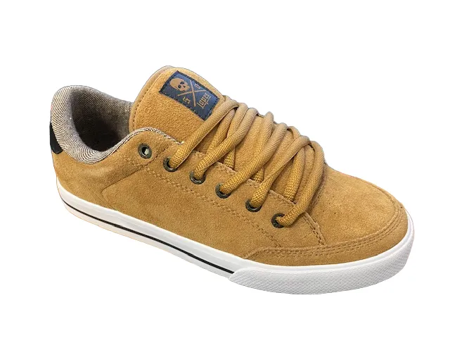 C1RCA Adrian Lopez 50 AL50 chipmunk-black-gold skateboard shoe 