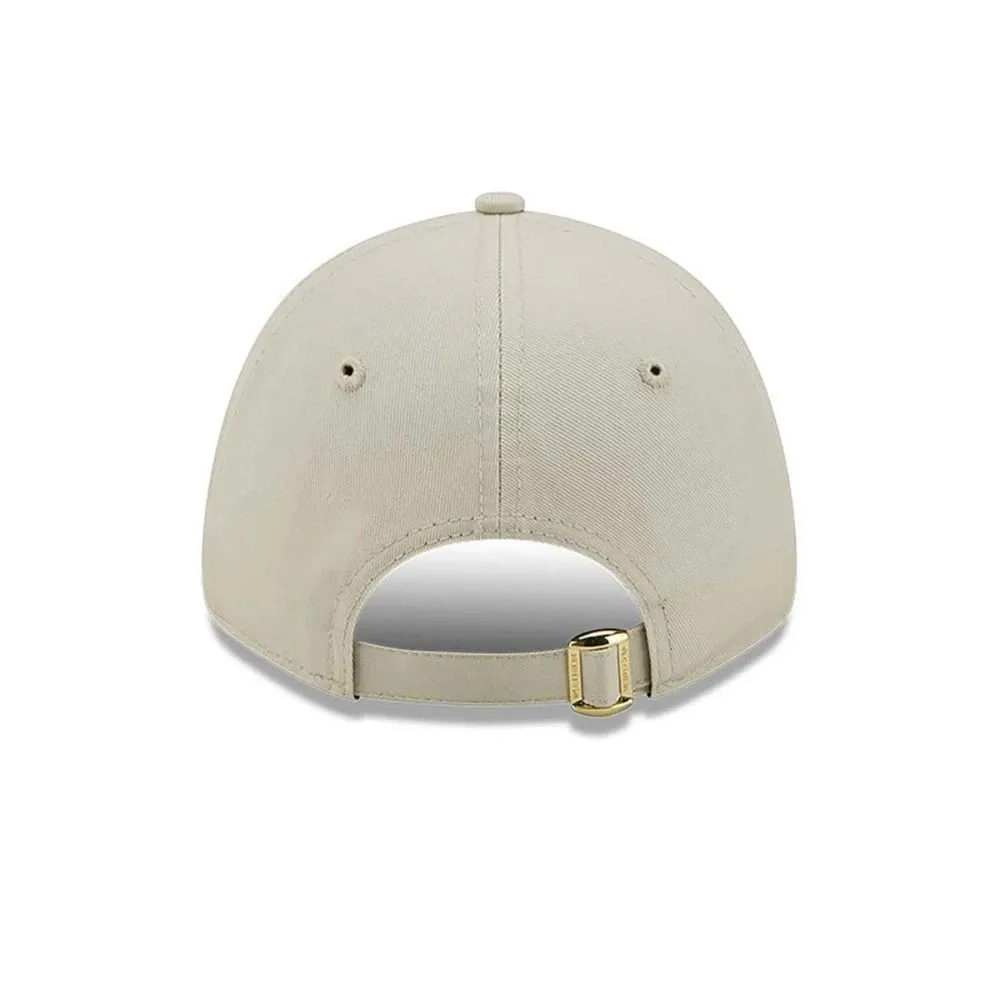 Cappellino New Era 9Forty New York Yankees con logo color crema