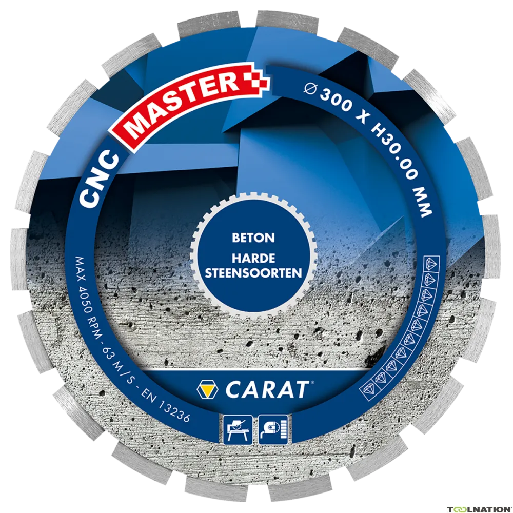 Carat CNCM400400 Lama diamantata BETON CNC MASTER 400x25,4MM