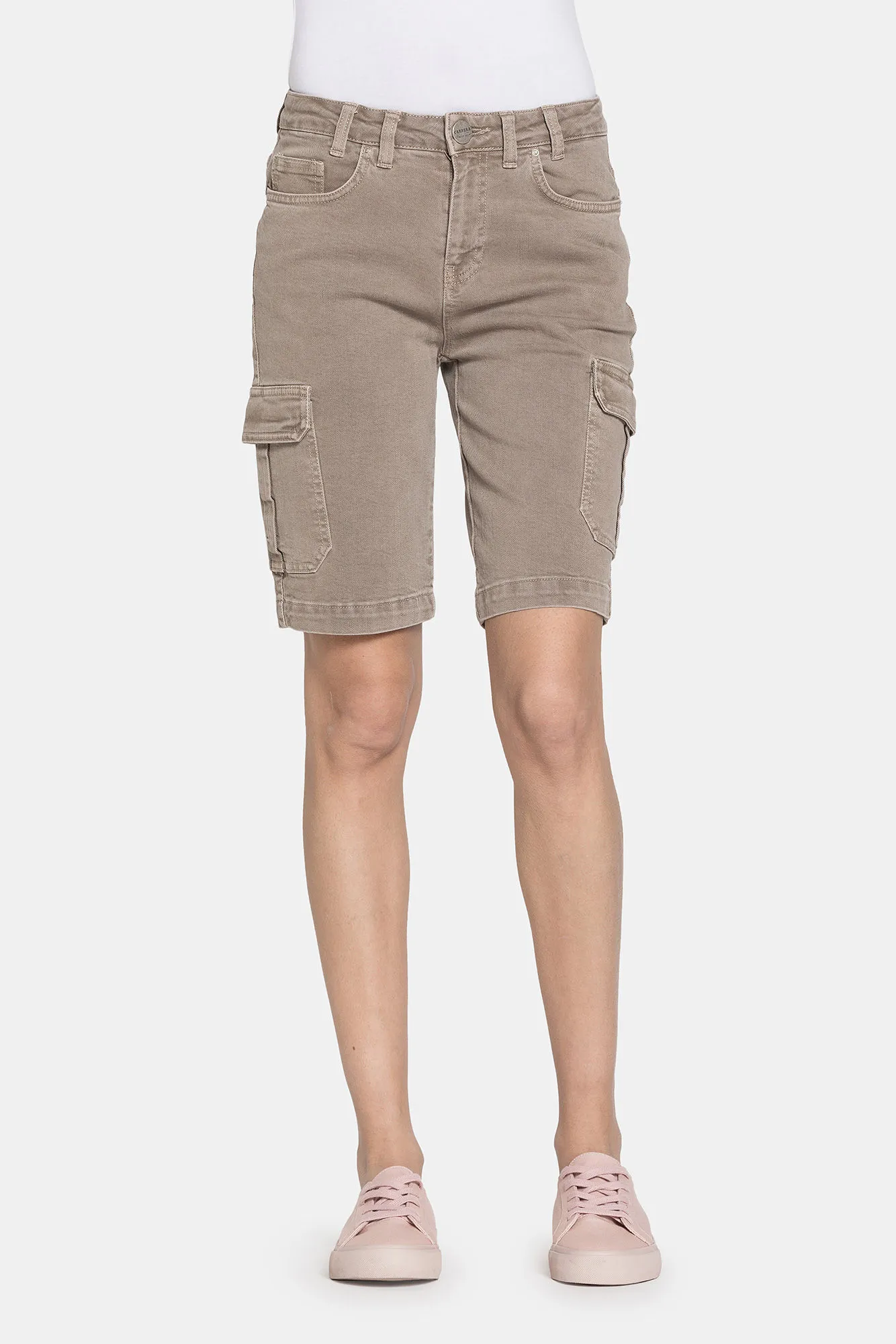 Carrera  ---------    ------------Bermuda in jeans - Beige