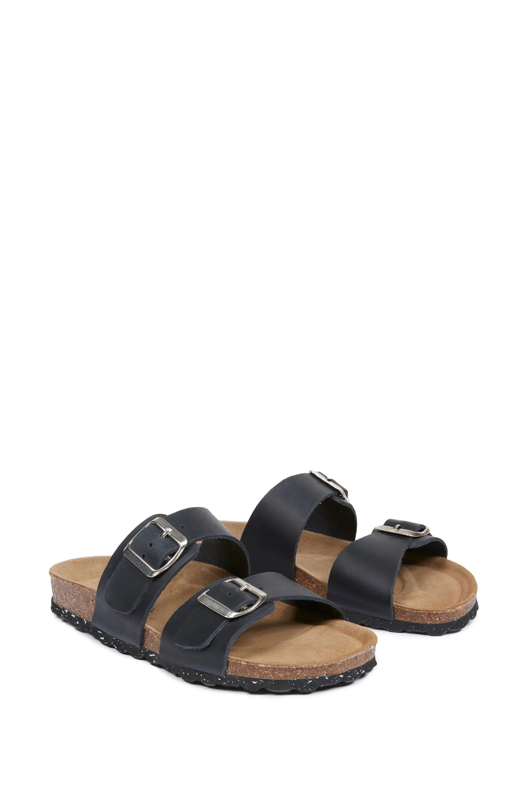 Celtic & Co. Blu - Sandali con due cinturini