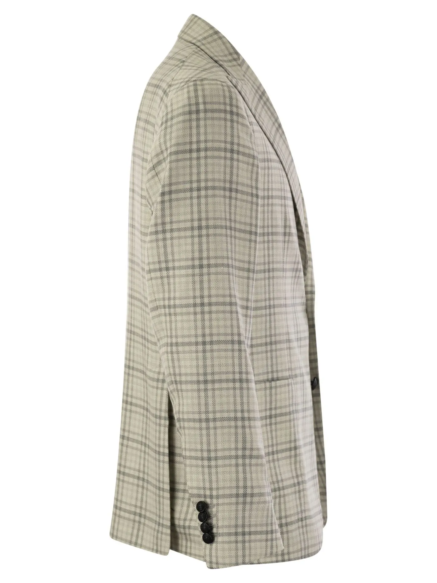 Check pattern jacket