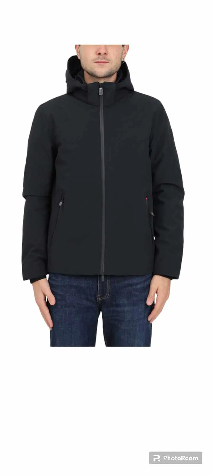 CIESSE PIUMINI Giubbino uomo softshell SOFTSHELL REAL DOWN HOODY HERRING