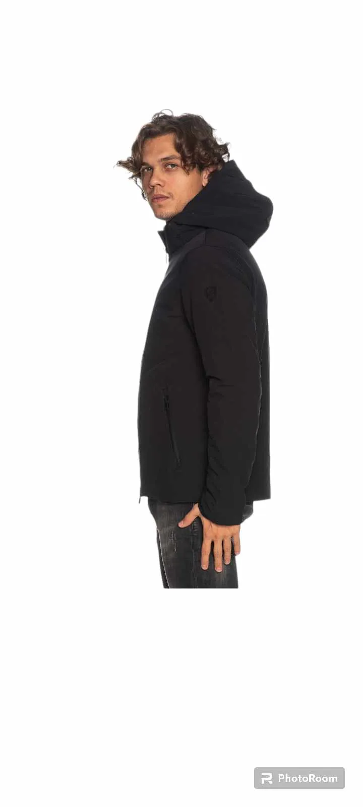 CIESSE PIUMINI Giubbino uomo softshell SOFTSHELL REAL DOWN HOODY HERRING