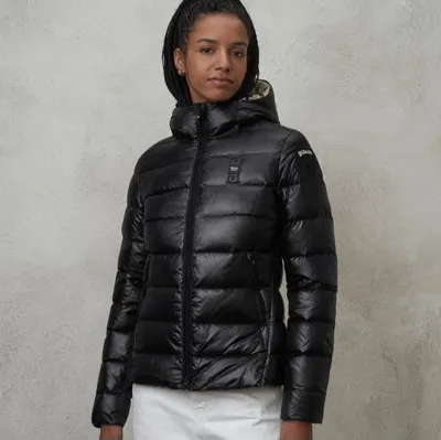 COD. 36 PIUMINO BLAUER SFIANCATO CON CAPPUCCIO CHARME