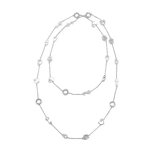 Collana lunga Et Voilà accessori in argento