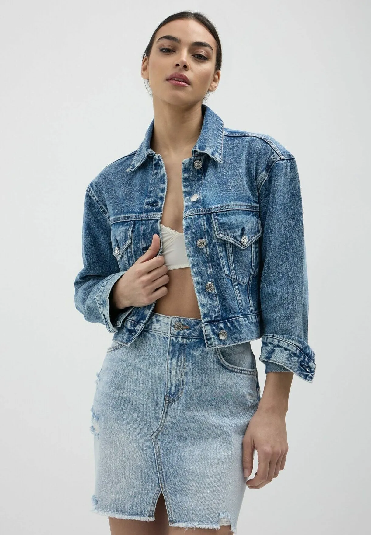 CON ROTTURE  - Gonna di jeans