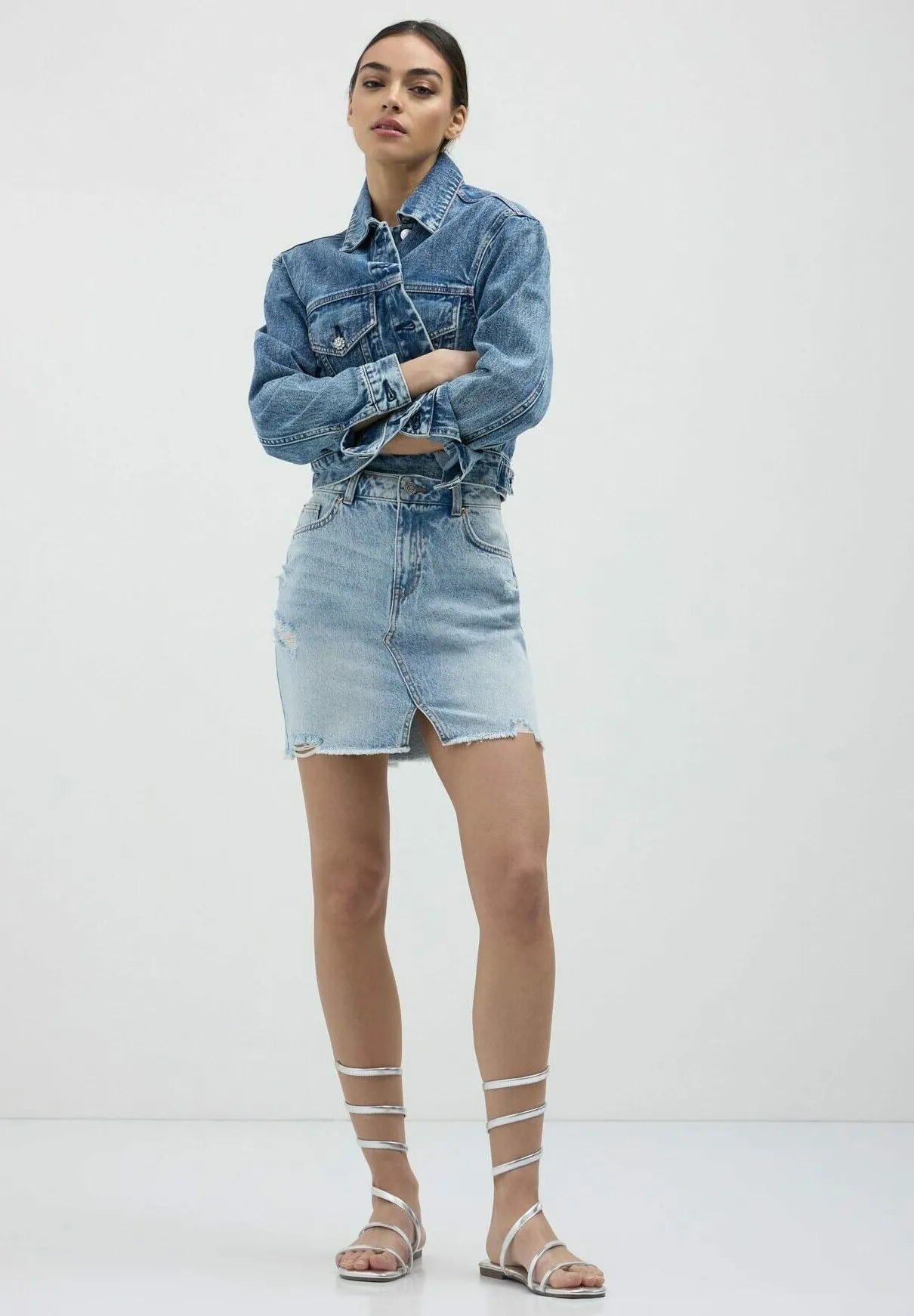 CON ROTTURE  - Gonna di jeans
