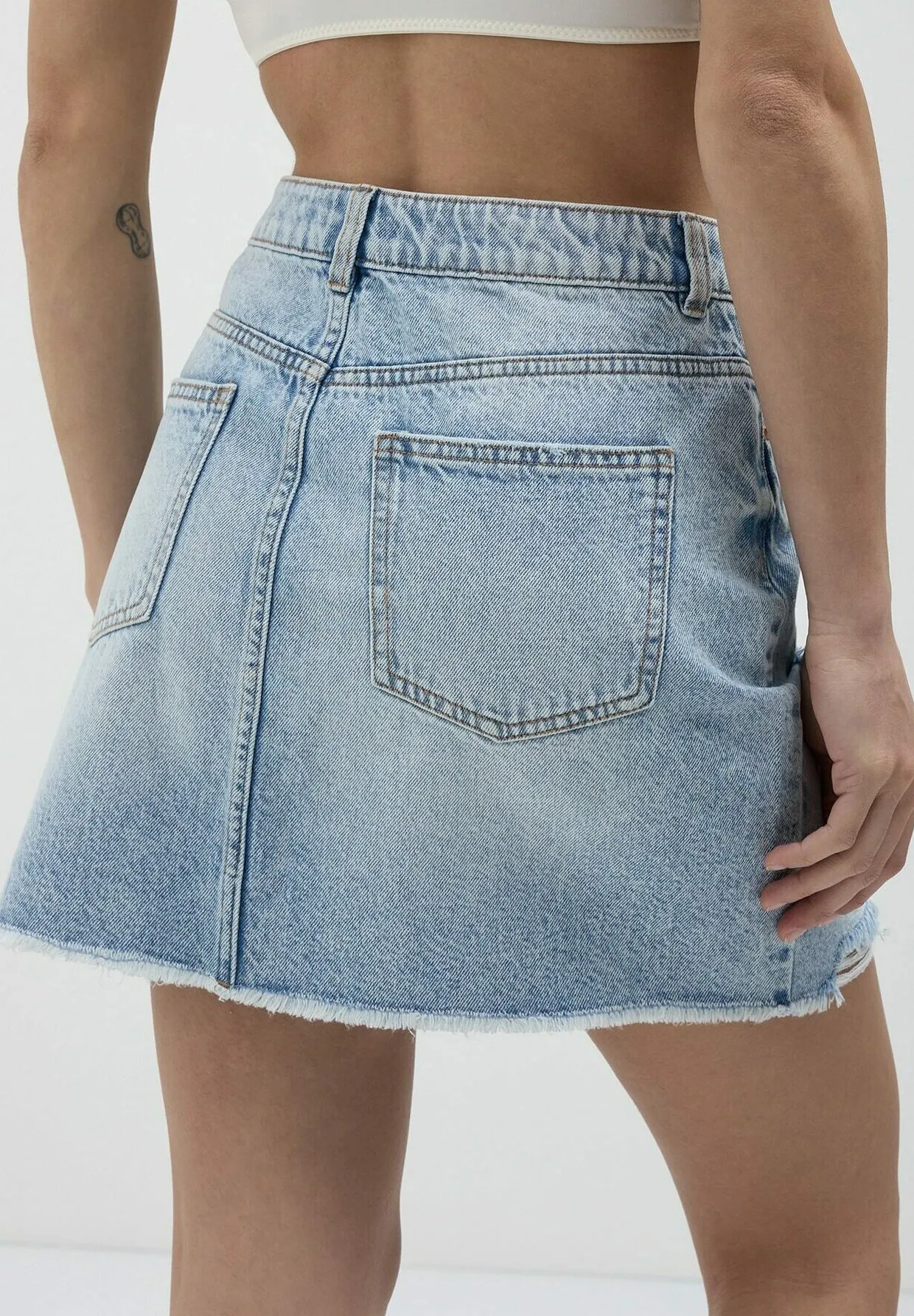 CON ROTTURE  - Gonna di jeans