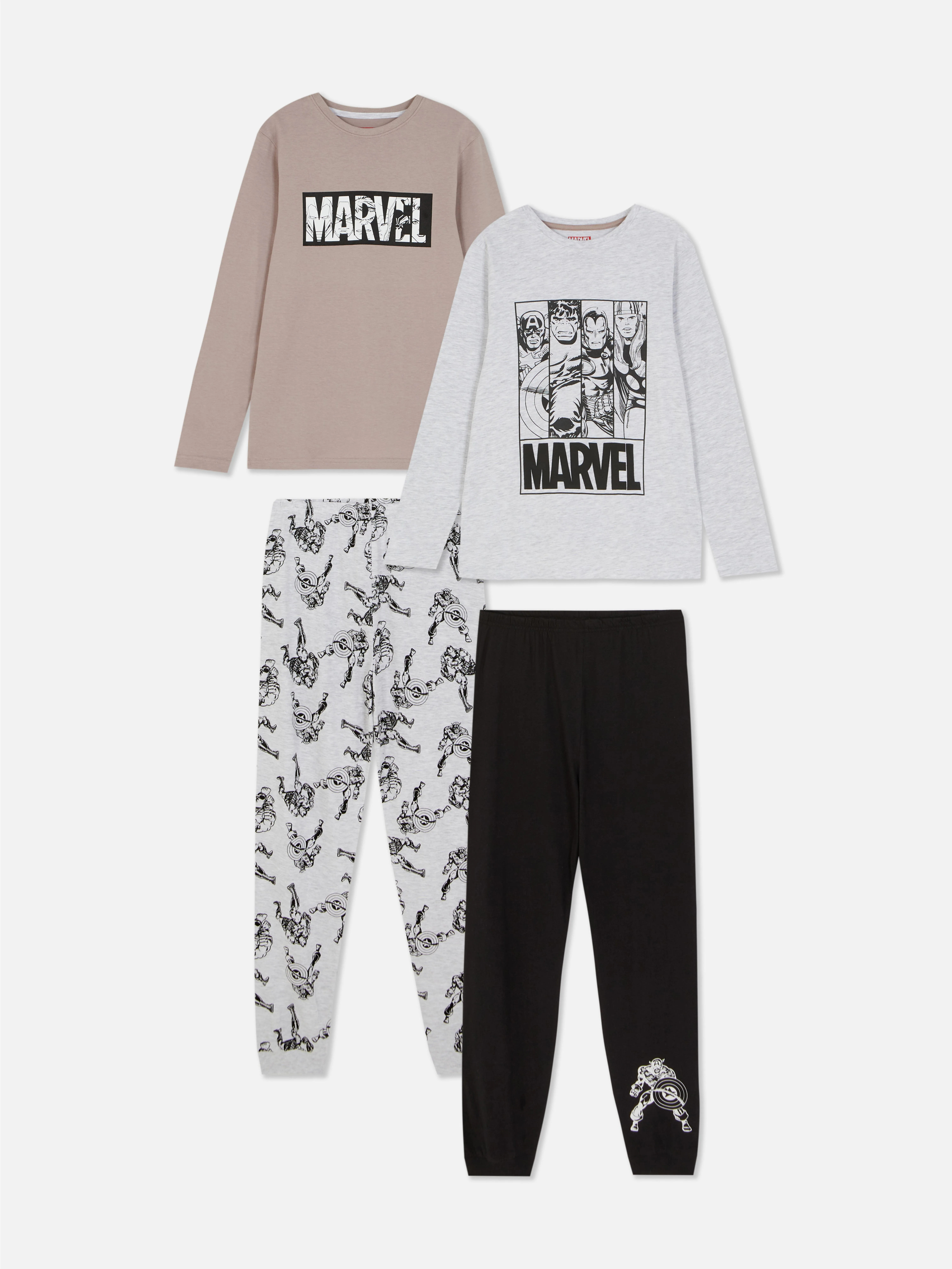 Confezione da 2 pigiami Avengers Marvel