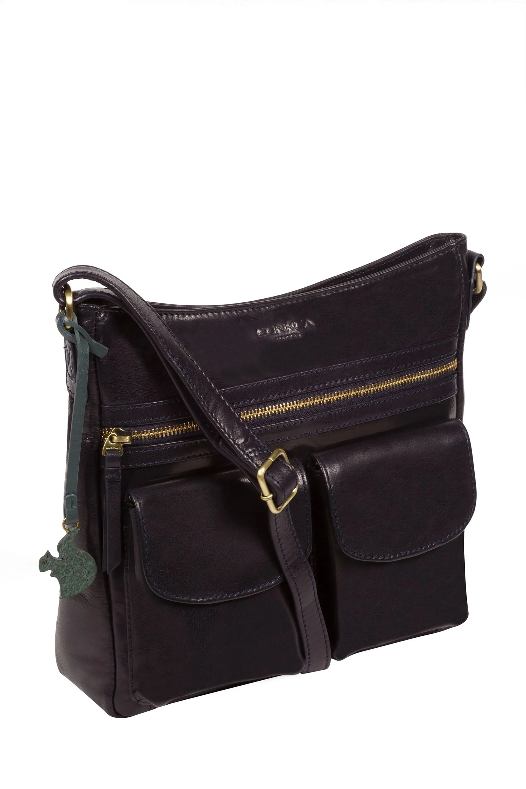 Conkca - Bon - Borsa a tracolla in pelle    