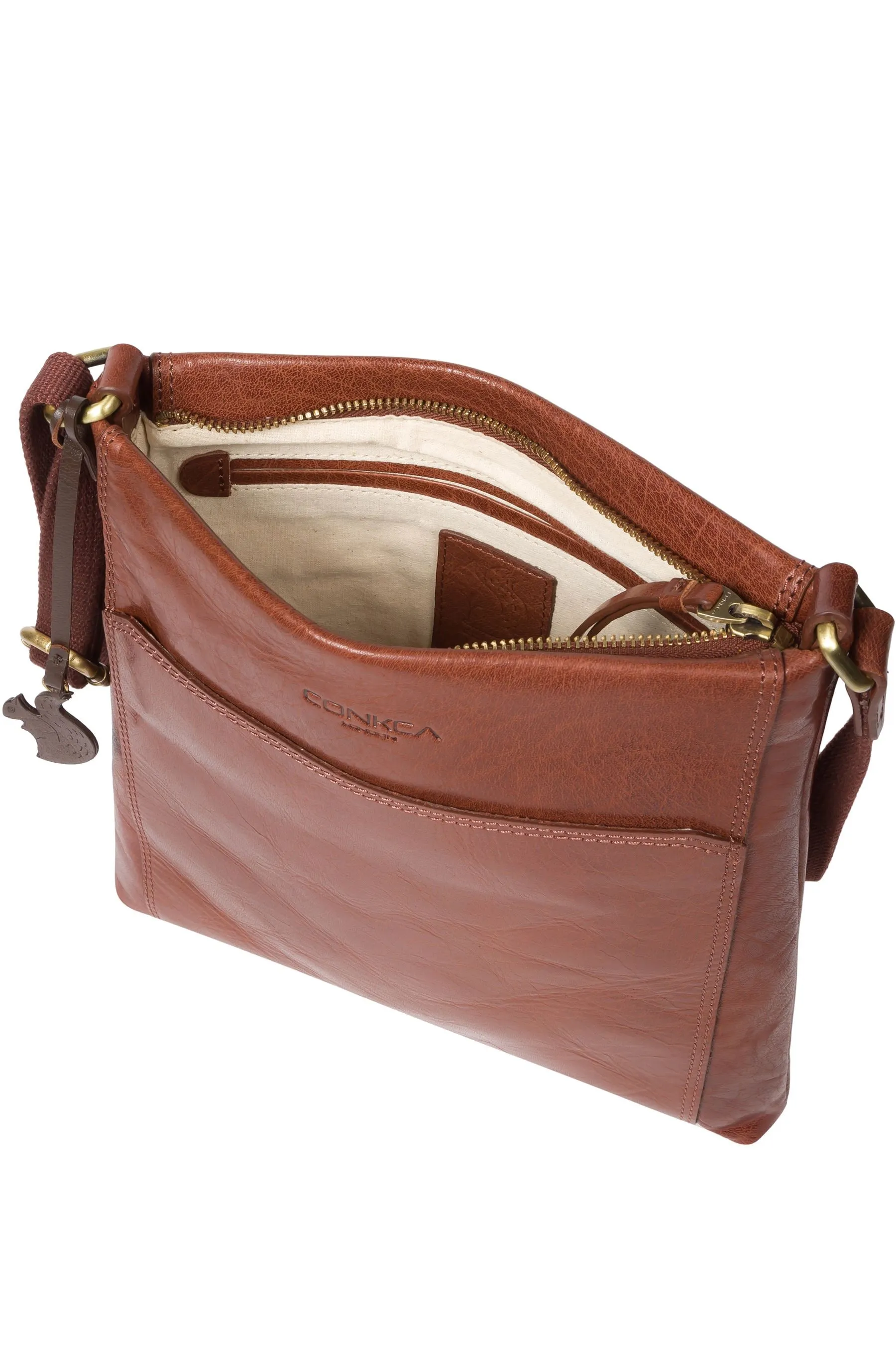 Conkca - Dink - Borsa a tracolla in pelle    