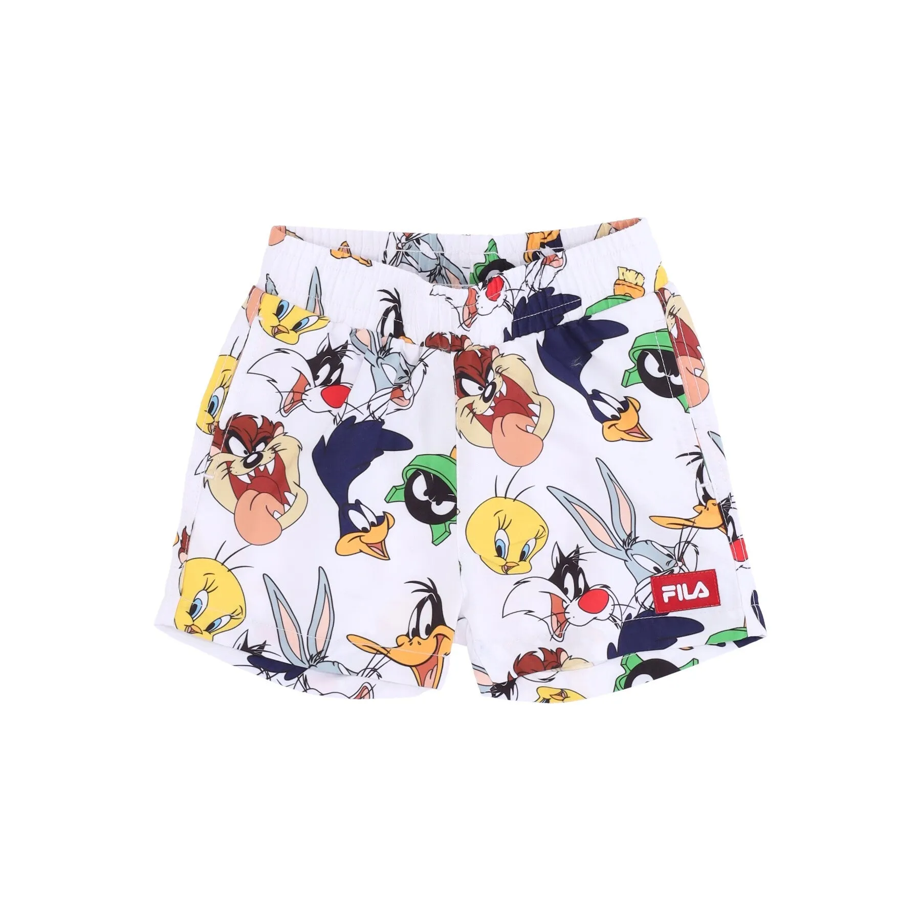 Costume Pantaloncino Bambino Lamego All Over Print Beach Shorts X Looney Tunes Bright White