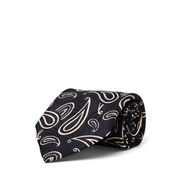 Cravatta jacquard di seta fatta a mano