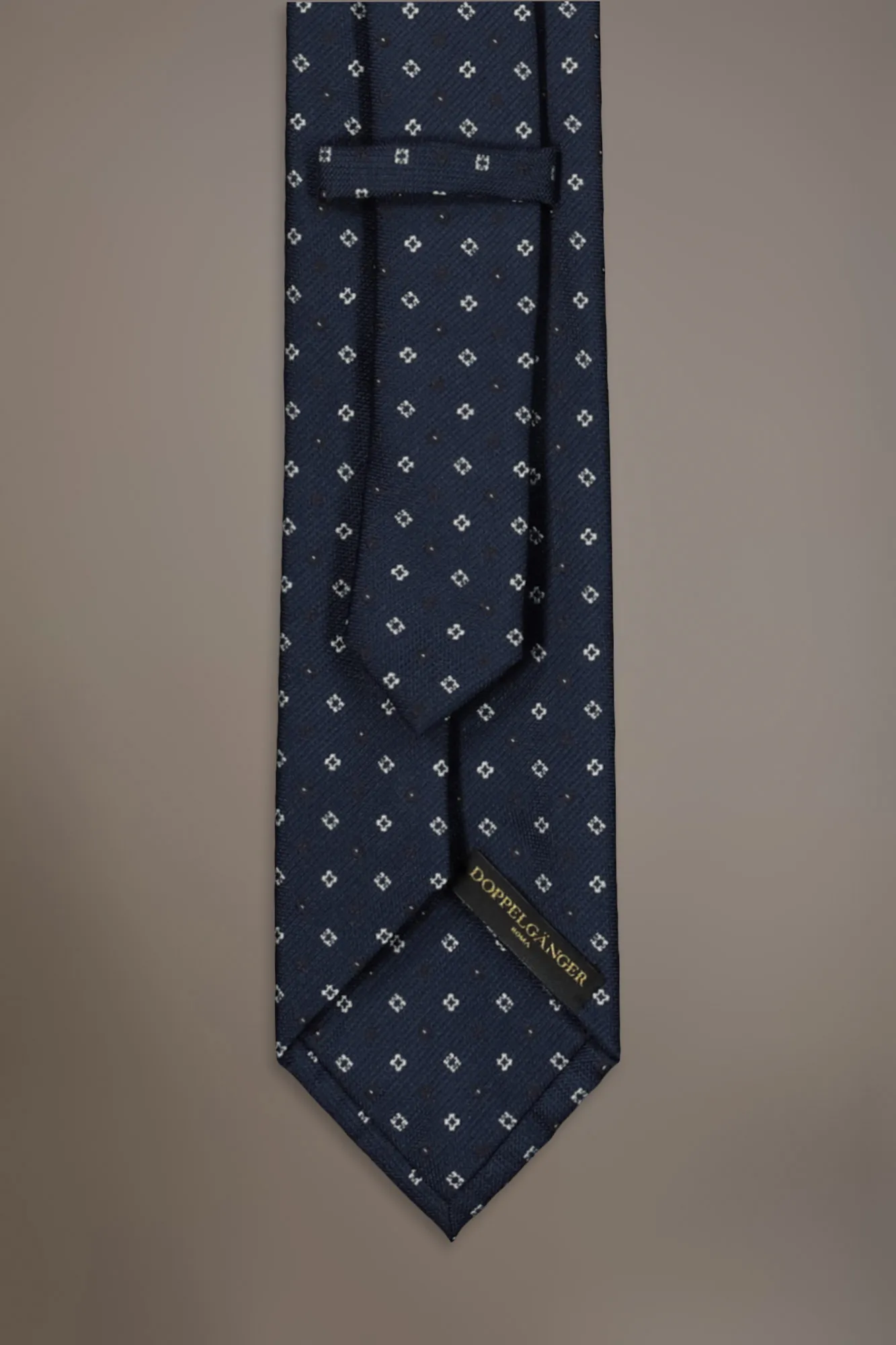 Cravatta misto bamboo uomo fantasia