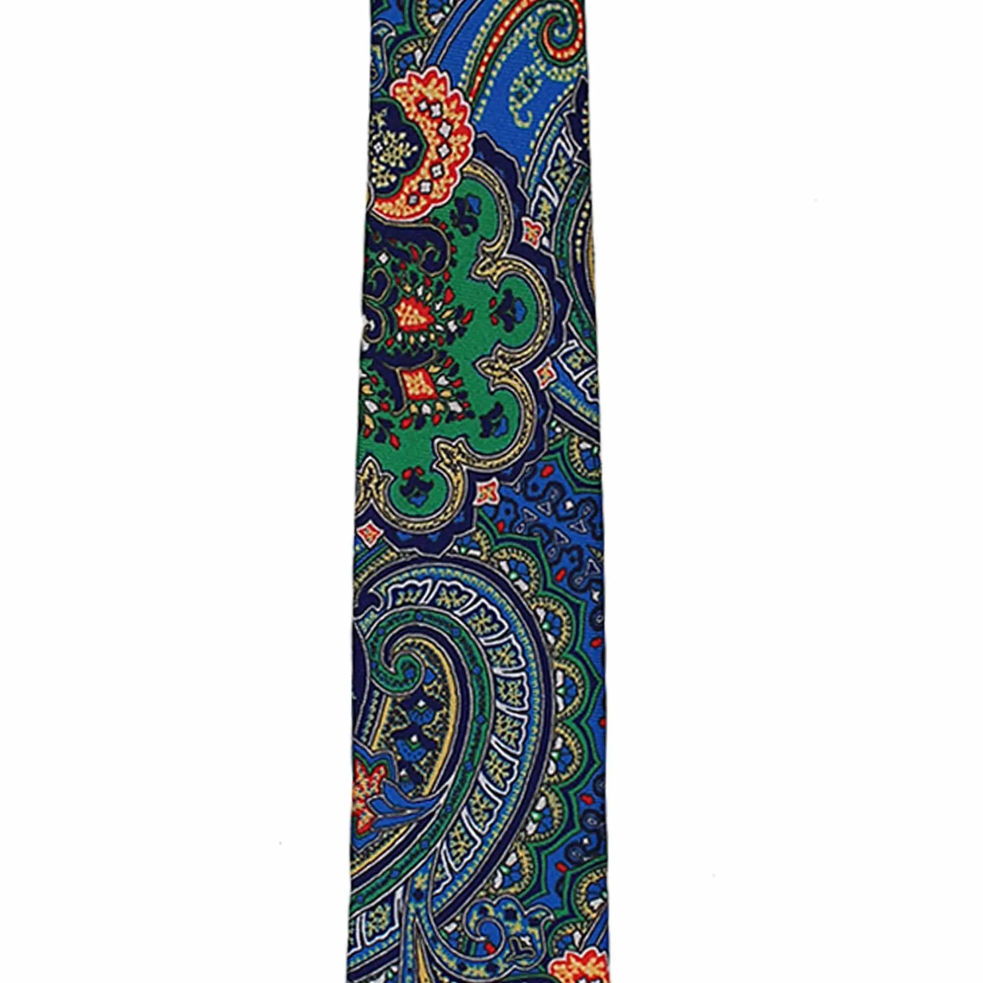 Cravatta Paisley Verde