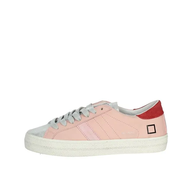 D.A.T.E.  SNEAKERS BASSA HILL LOW CAMP.372 ROSA