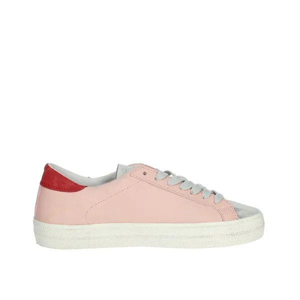 D.A.T.E.  SNEAKERS BASSA HILL LOW CAMP.372 ROSA